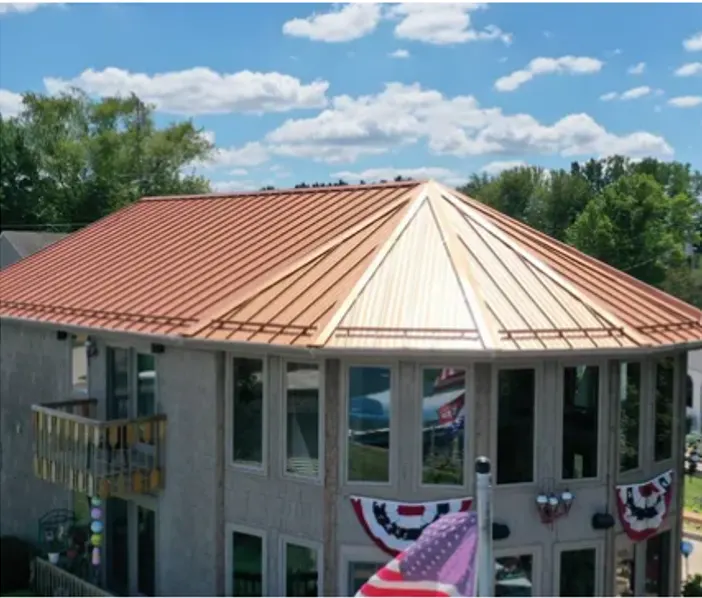 Commercial roof inspection documented in Rockville